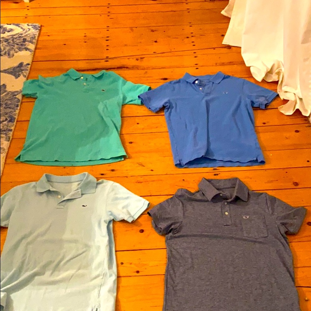 4 Vineyard vine shirts good Quality